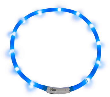 Jack &amp; Vanilla LED Halsband - Blauw