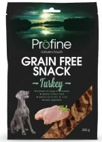 Profine Grain Free Snack Kalkoen 200gr