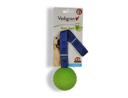 SPEELGOED HOND TPR BAL TOUW GREEN APPLE 6,3CM