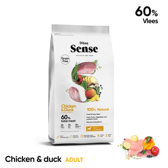 Dibaq Sense Grain Free Kip &amp; Eend 12kg