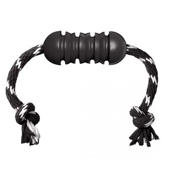 Kong extreme dental w/rope Zwart M
