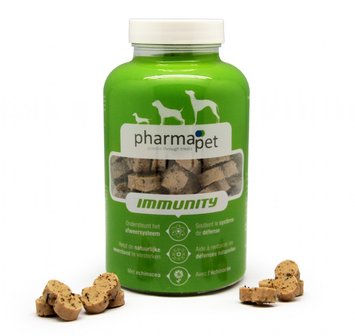 Pharmapet Immunity 235gr (ca.180stuks/flacon)