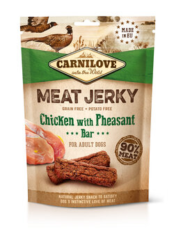 Carnilove Jerky - Chicken with Pheasant Bar 100g