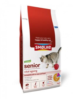  SMOLKE KAT SENIOR 4 KG