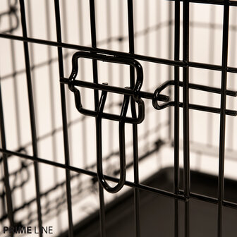 Wire Cage - Extra Strong - Black - L - 91X57X67cm