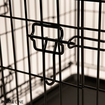 Wire Cage - Extra Strong - Black - M - 76x48x54cm