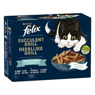 FELIX Heerlijke Grill Vis Selectie 12x80gr