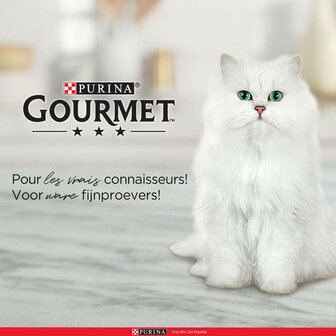 PURINA GOURMET&reg; REVELATIONS&trade; Mousse met Zalm en overgoten met saus 4x57gr