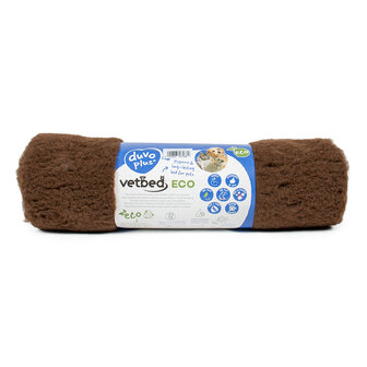 Vetbed eco bruin -  L - 75x50cm