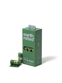 EARTH RATED - ECO BAGS 21 rollen  - LAVENDEL