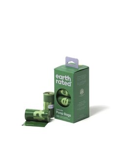 EARTH RATED - ECO BAGS 8 rollen- LAVENDEL