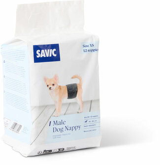Savic male dog nappy XS - 12st - 20-26cm