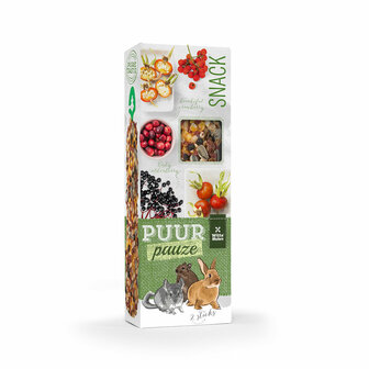 Puur pauze sticks woudvruchten 110GR 