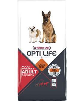 Opti Life Adult Digestion Medium &amp; Maxi 12,5kg