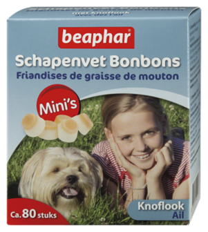 Schapenvet Bonbons Mini&#039;s Knoflook 80st