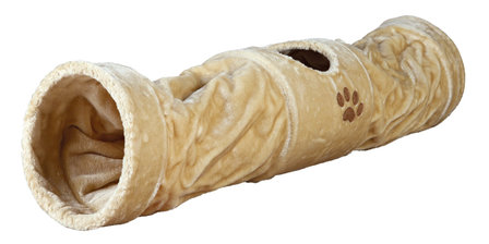 Speeltunnel Pluche - diam 25 x 125cm - Beige