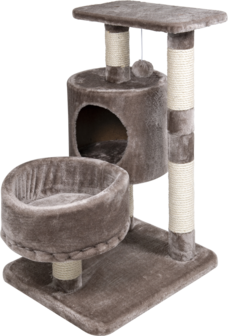 Jack &amp; Vanilla Cat Tree Claire - Bruin - 40x50x70cm - Krabpaal