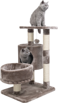 Jack &amp; Vanilla Cat Tree Claire - Bruin - 40x50x70cm - Krabpaal