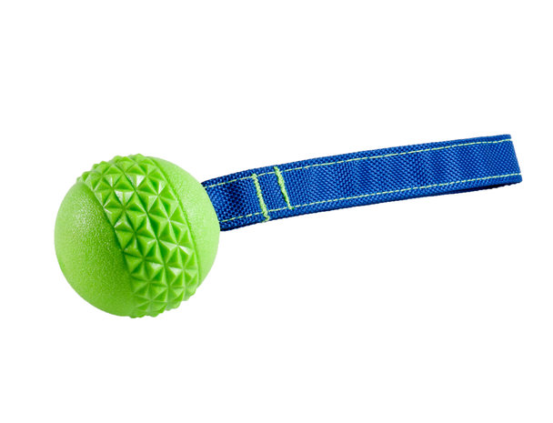 SPEELGOED HOND TPR BAL TOUW GREEN APPLE 6,3CM