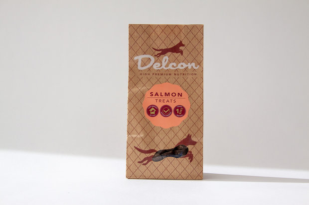 Delcon Salmon Treats 150gr