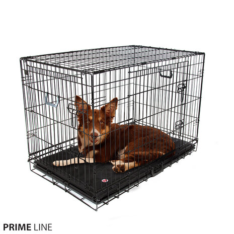 Wire Cage - Extra Strong - Black - M - 76x48x54cm