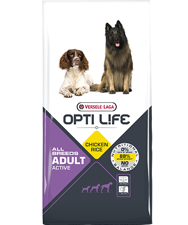 Opti Life Adult Active All Breeds 12,5kg