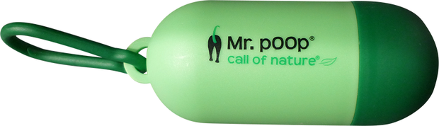Mr Poop Call Of Nature poepzakhouder - groen