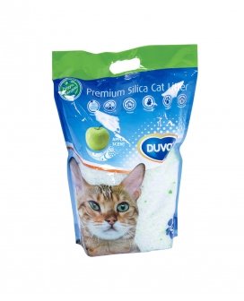 Kattenbakvulling premium silica appel 5L 