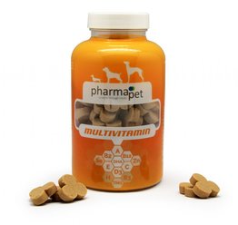 Pharmapet Multivitamin 235gr (ca.117stuks/flacon)