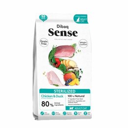 Dibaq Sense Grain Free Kat Sterilized Chicken & Duck 1,5kg