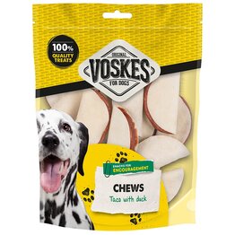 Voskes Dog Treats Taco Met Runderhuid & Eend 400gr