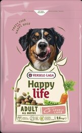 Versele-Laga Happy Life Adult met Lam - Hondenvoer - 12,5kg