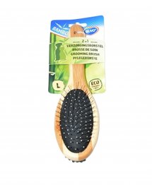 Bamboo 2 in 1 verzorgingsborstel
