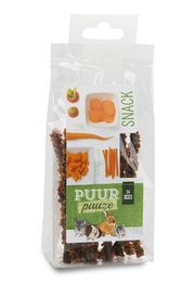 Puur pauze knabbelhoutjes wortel 50GR 