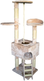Jack & Vanilla Cat Tree Nala Beige - Krabpaal