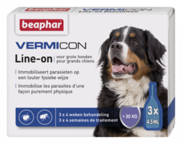 Vermicon Line-On grote hond 3x4,5ml