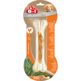 8IN1 Delights Chicken Bone Strong L - 1st 
